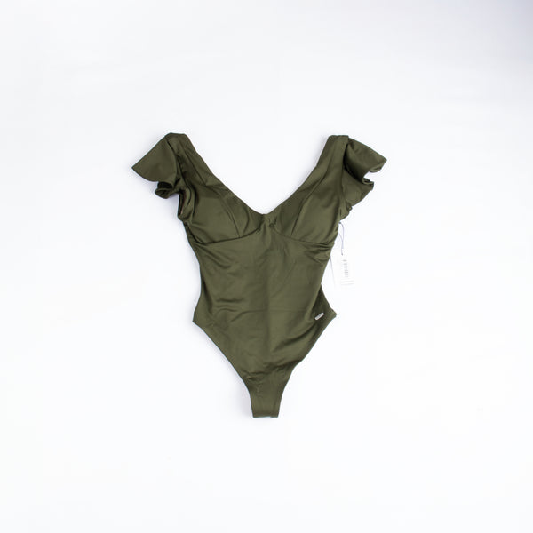 Traje de baño completo Oliva