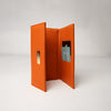 Cartera clasica naranja