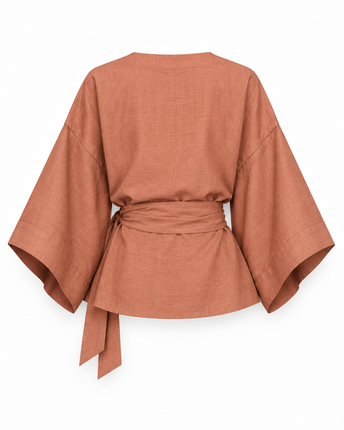 Blusa Izamal — vista ilustrativa del diseño