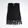 Chaleco Pach Rebozo Negro