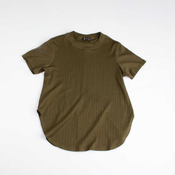 Blusa Comfort Jacquard verde